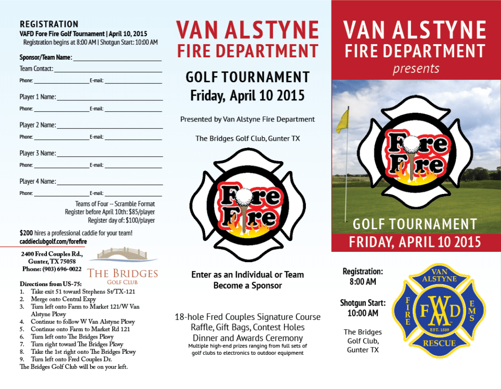 Project: Fire Department Golf Tournament