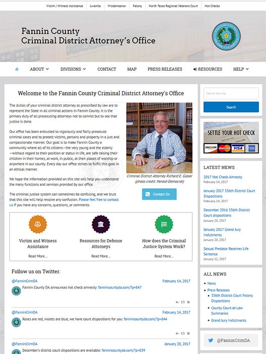 Project: Fannin County District Attorney